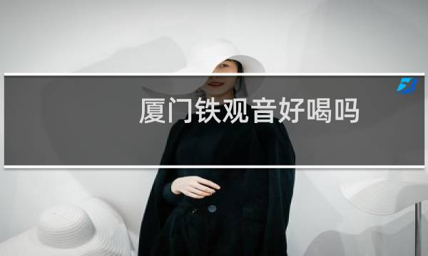 厦门铁观音好喝吗