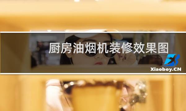 厨房油烟机装修效果图