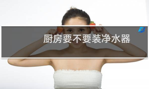厨房要不要装净水器