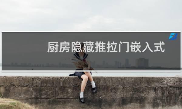 厨房隐藏推拉门嵌入式