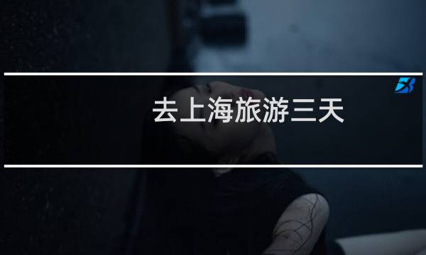 去上海旅游三天