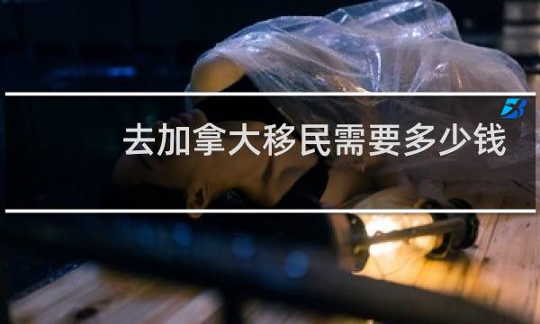 去加拿大移民需要多少钱