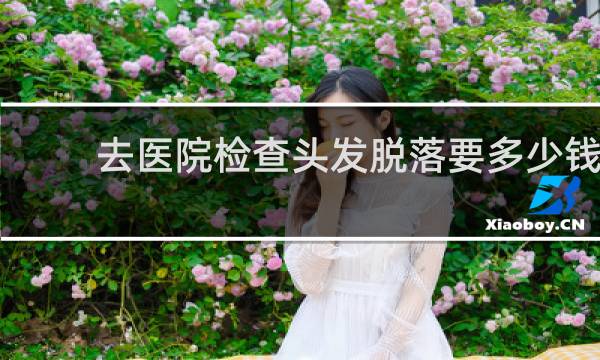 去医院检查头发脱落要多少钱