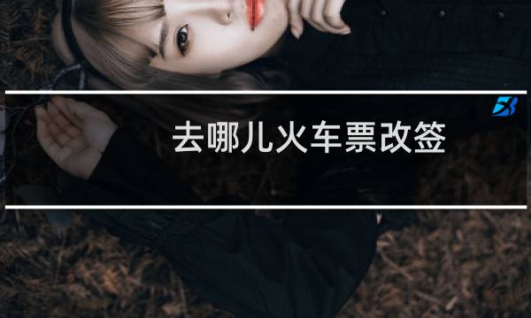 去哪儿火车票改签