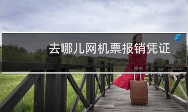 去哪儿网机票报销凭证