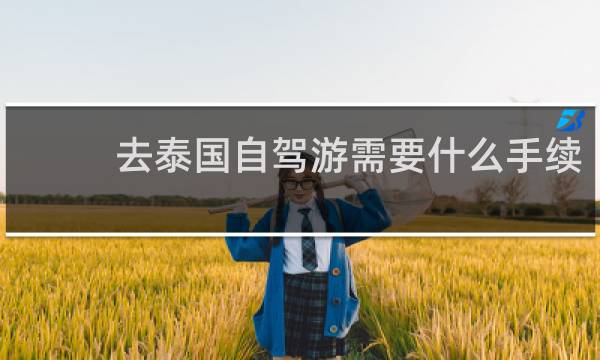去泰国自驾游需要什么手续