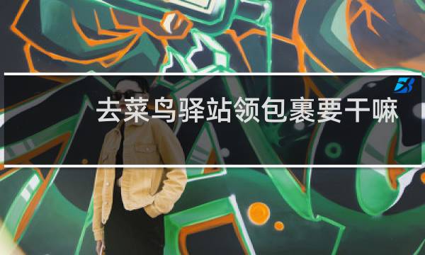 去菜鸟驿站领包裹要干嘛