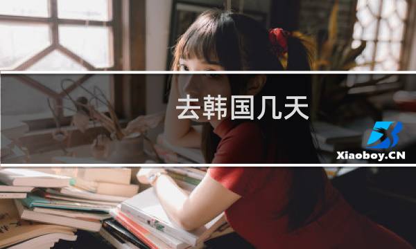 去韩国几天