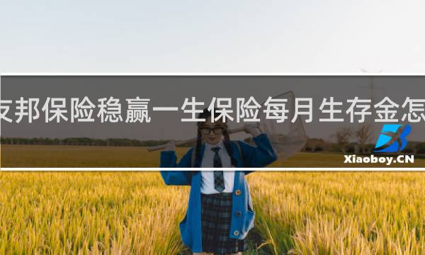 友邦保险稳赢一生保险每月生存金怎么领取