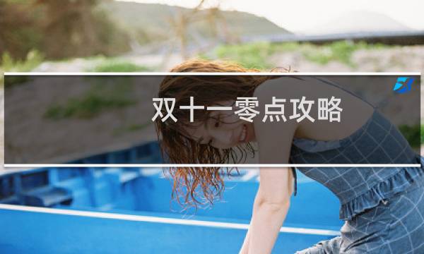 双十一零点攻略