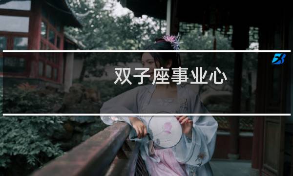 双子座事业心