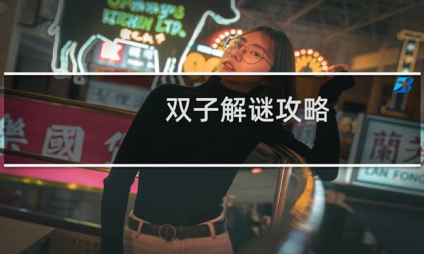 双子解谜攻略
