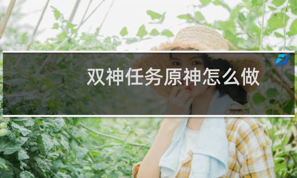 双神任务原神怎么做