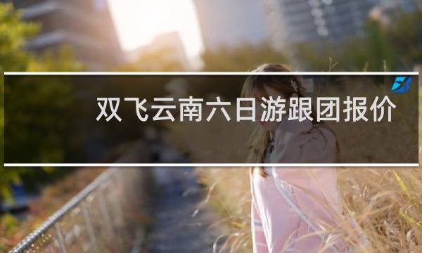 雙飛云南六日游跟團報價