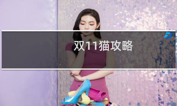双11猫攻略