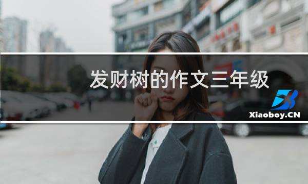 发财树的作文三年级