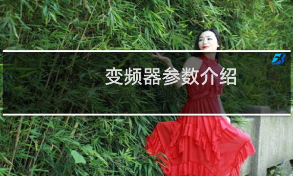 变频器参数介绍