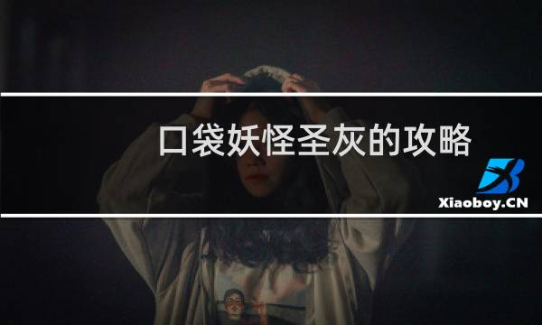 口袋妖怪圣灰的攻略