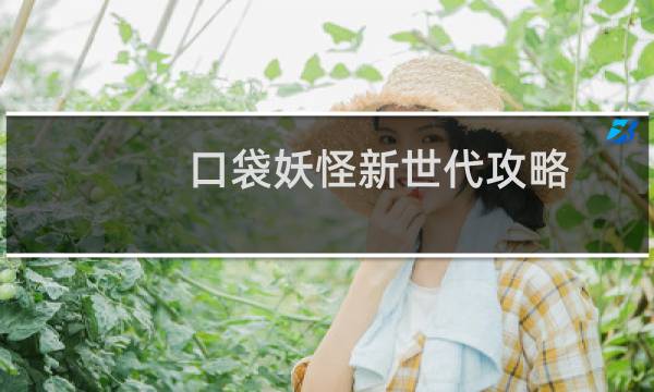 口袋妖怪新世代攻略