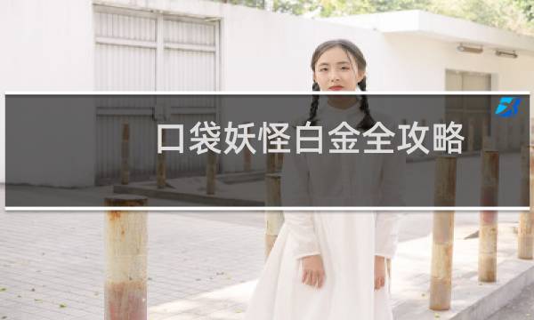 口袋妖怪白金全攻略