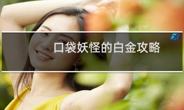 口袋妖怪的白金攻略