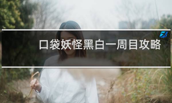 口袋妖怪黑白一周目攻略