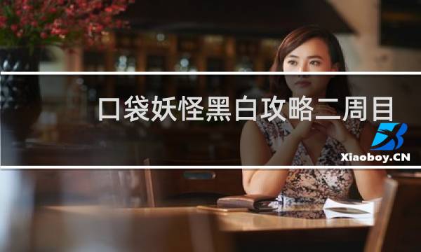 口袋妖怪黑白攻略二周目