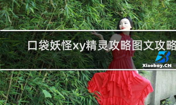 口袋妖怪xy精灵攻略图文攻略