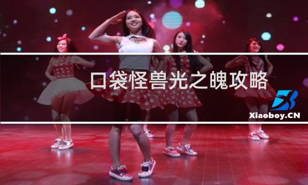口袋怪兽光之魄攻略