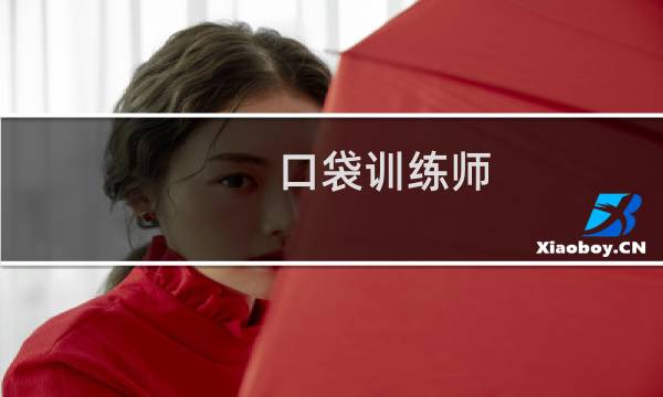 口袋训练师 攻略