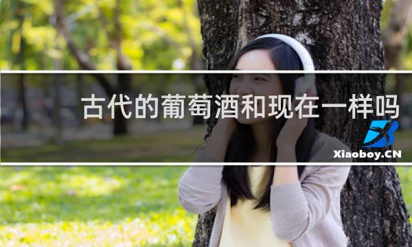 古代的葡萄酒和现在一样吗