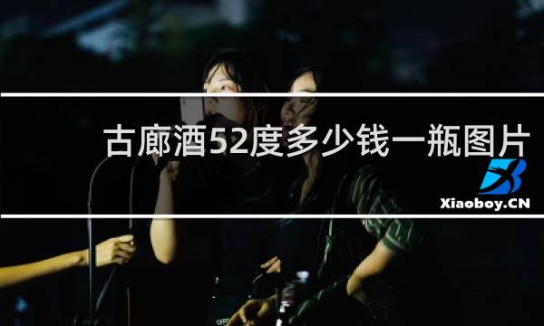 古廊酒52度多少钱一瓶图片
