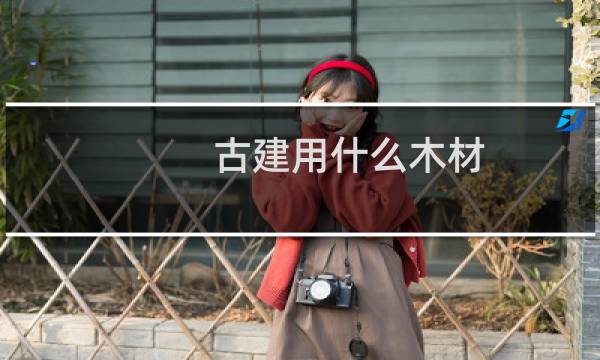 古建用什么木材