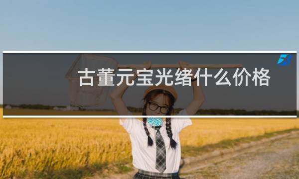 古董元宝光绪什么价格