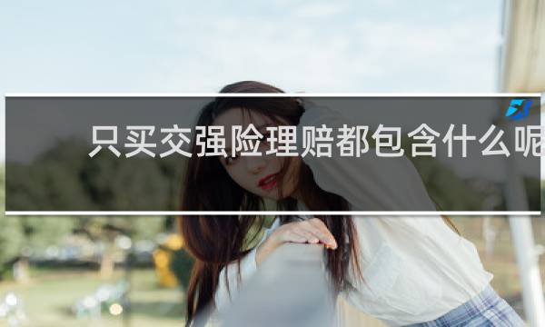 只买交强险理赔都包含什么呢