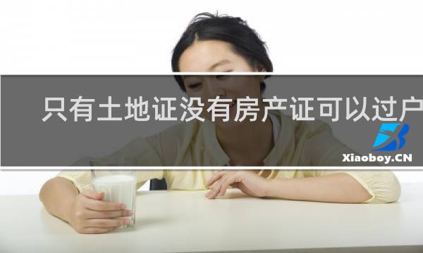 只有土地证没有房产证可以过户吗