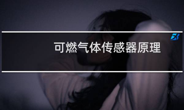 可燃气体传感器原理