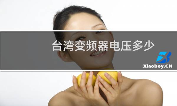 台湾变频器电压多少