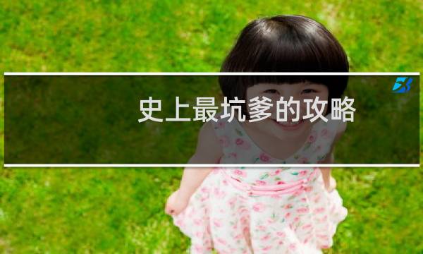 史上最坑爹的攻略