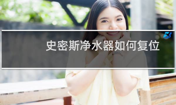 史密斯净水器如何复位