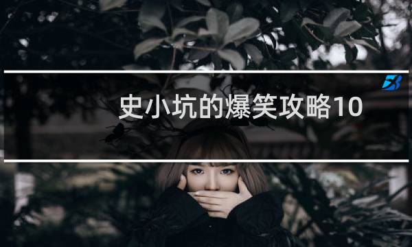 史小坑的爆笑攻略10