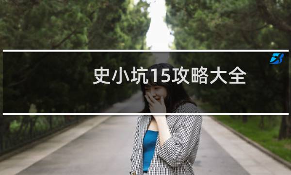 史小坑15攻略大全
