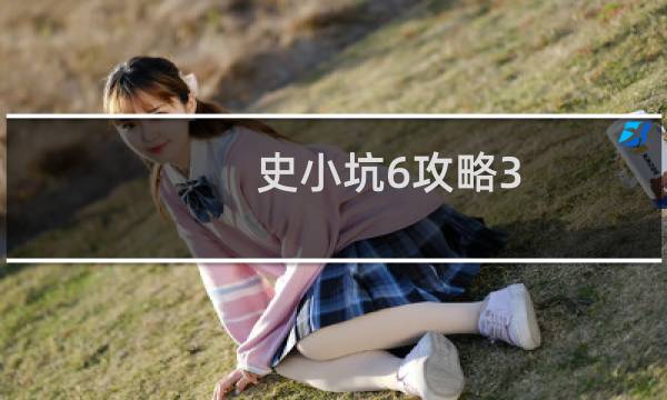 史小坑6攻略3
