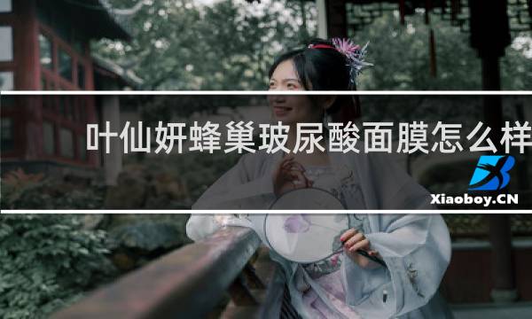 叶仙妍蜂巢玻尿酸面膜怎么样