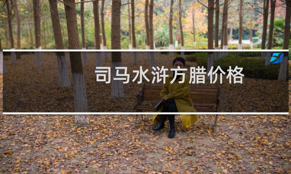司马水浒方腊价格