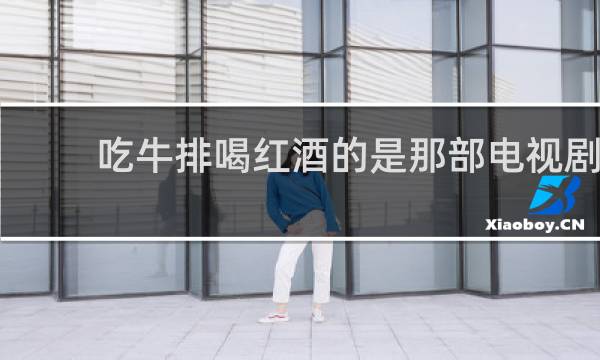 吃牛排喝红酒的是那部电视剧
