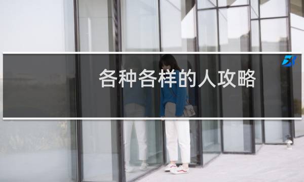 各种各样的人攻略