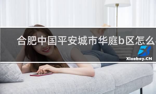 合肥中国平安城市华庭b区怎么样