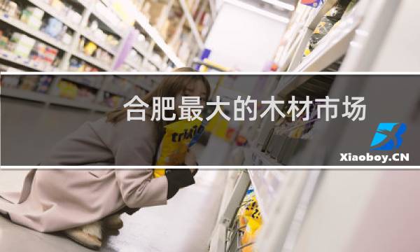 合肥最大的木材市场