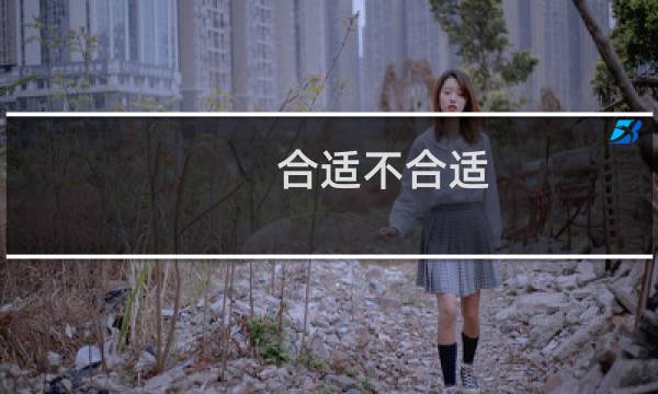 合适不合适